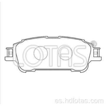 GDB8079 Fabricantes de pastillas de freno de automóvil de calidad